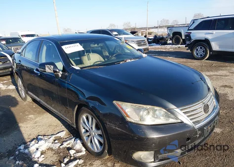 2010 Lexus Es 350 z USA, uszkodzony, nr VIN JTHBK1EG6A2344452